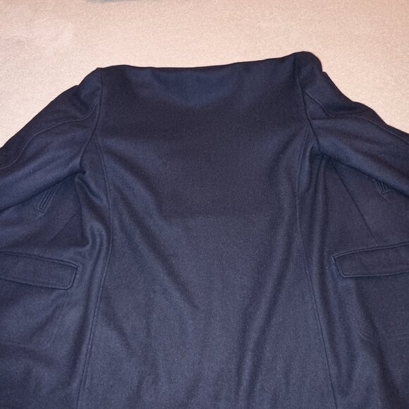 Ralph Lauren Boys Wool Blend Pea Coat Size 18 Navy Blue - Picture 9 of 9